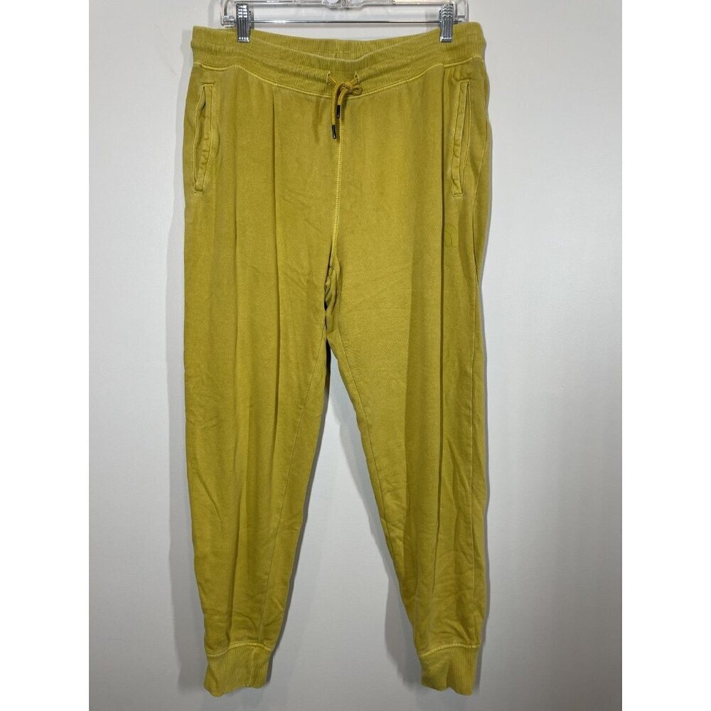The North Face Yellow Jogger Pants Size L Women's Pockets Athleisure Comfort